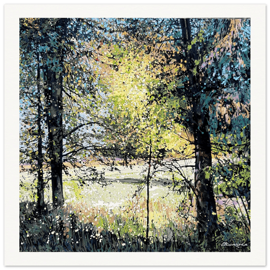 Cycle of life - Museum - Quality Matte Paper Poster - eduardgurevich 70x70 cm / 28x28″