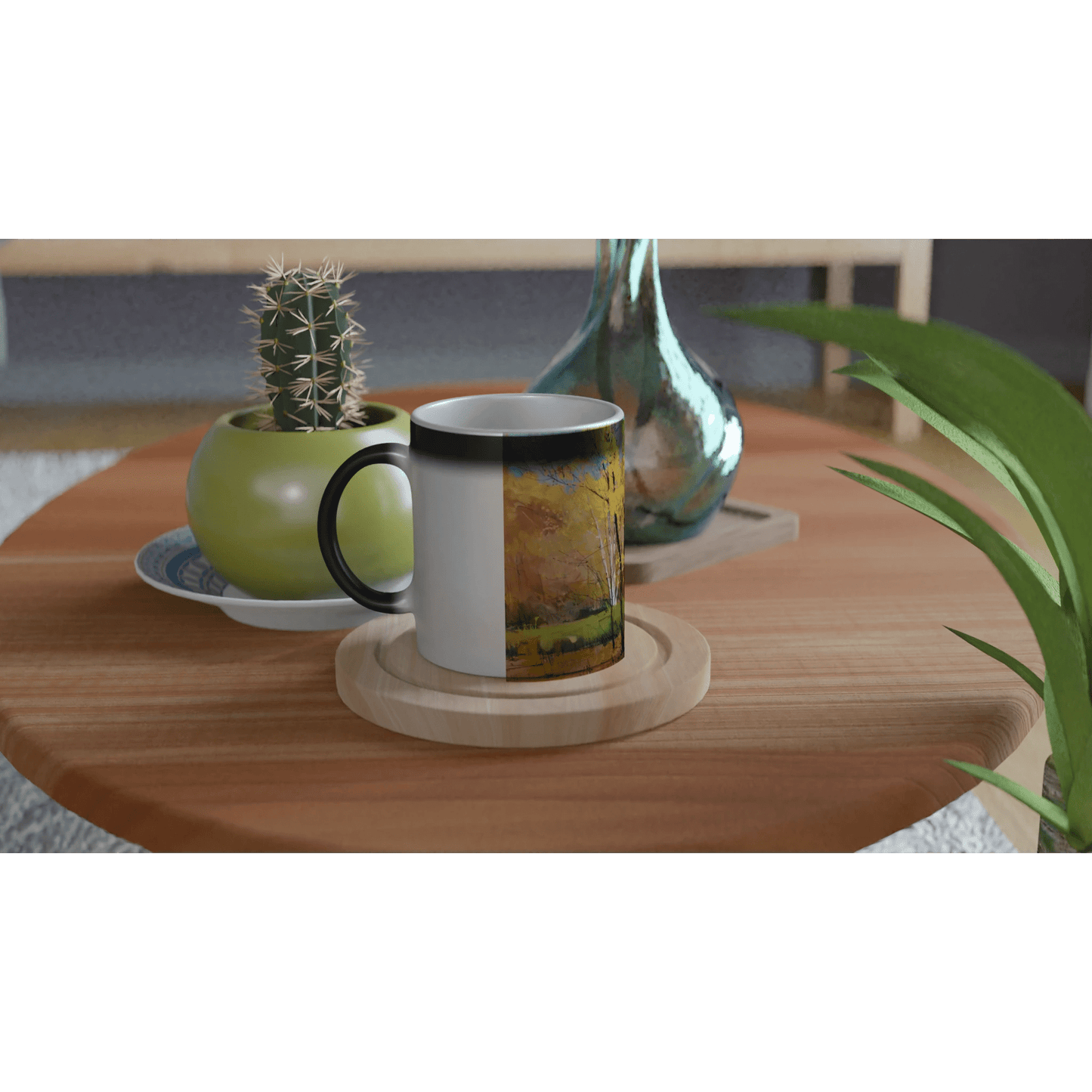 Disconnected - Magic 11oz Ceramic Mug - eduardgurevich