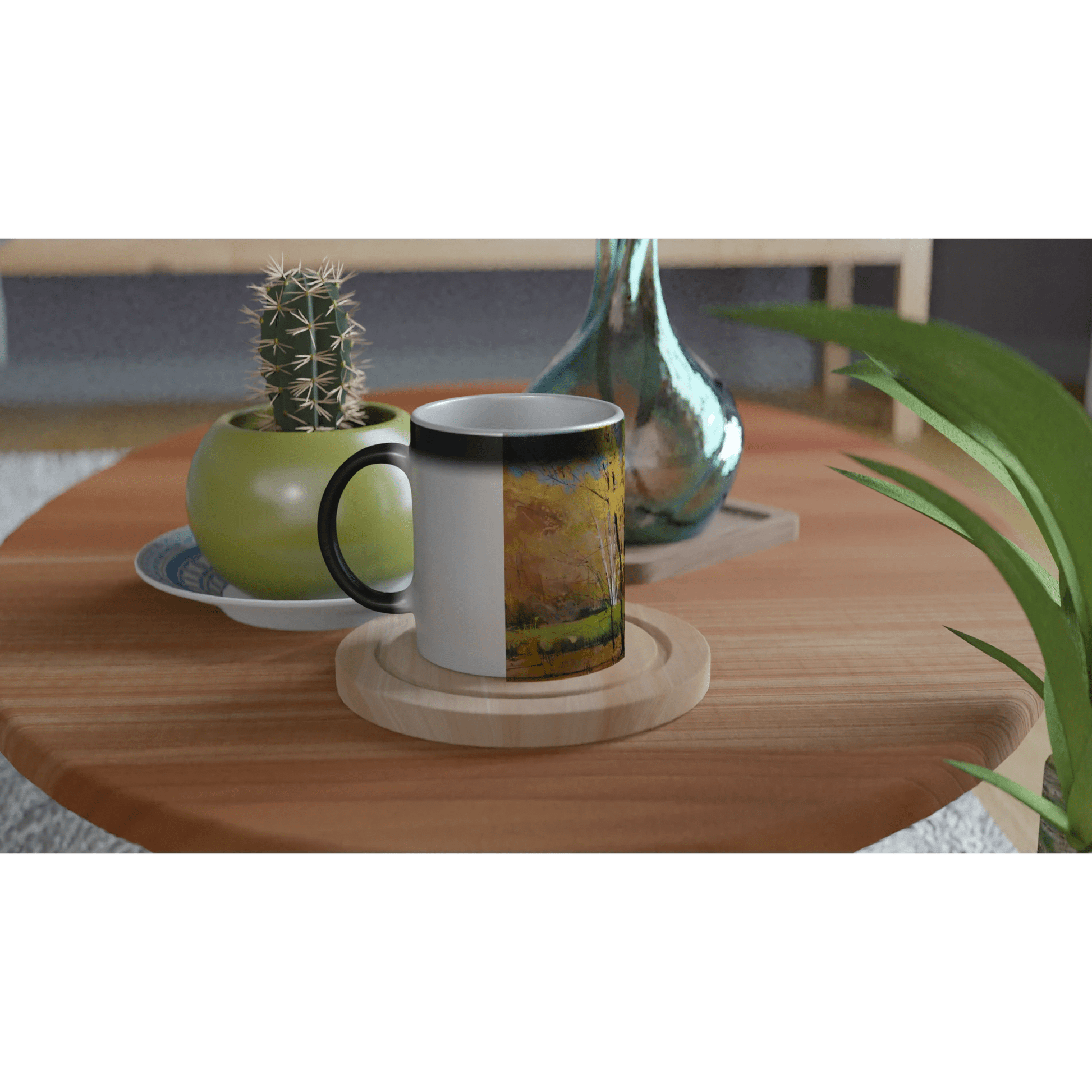 Disconnected - Magic 11oz Ceramic Mug - eduardgurevich