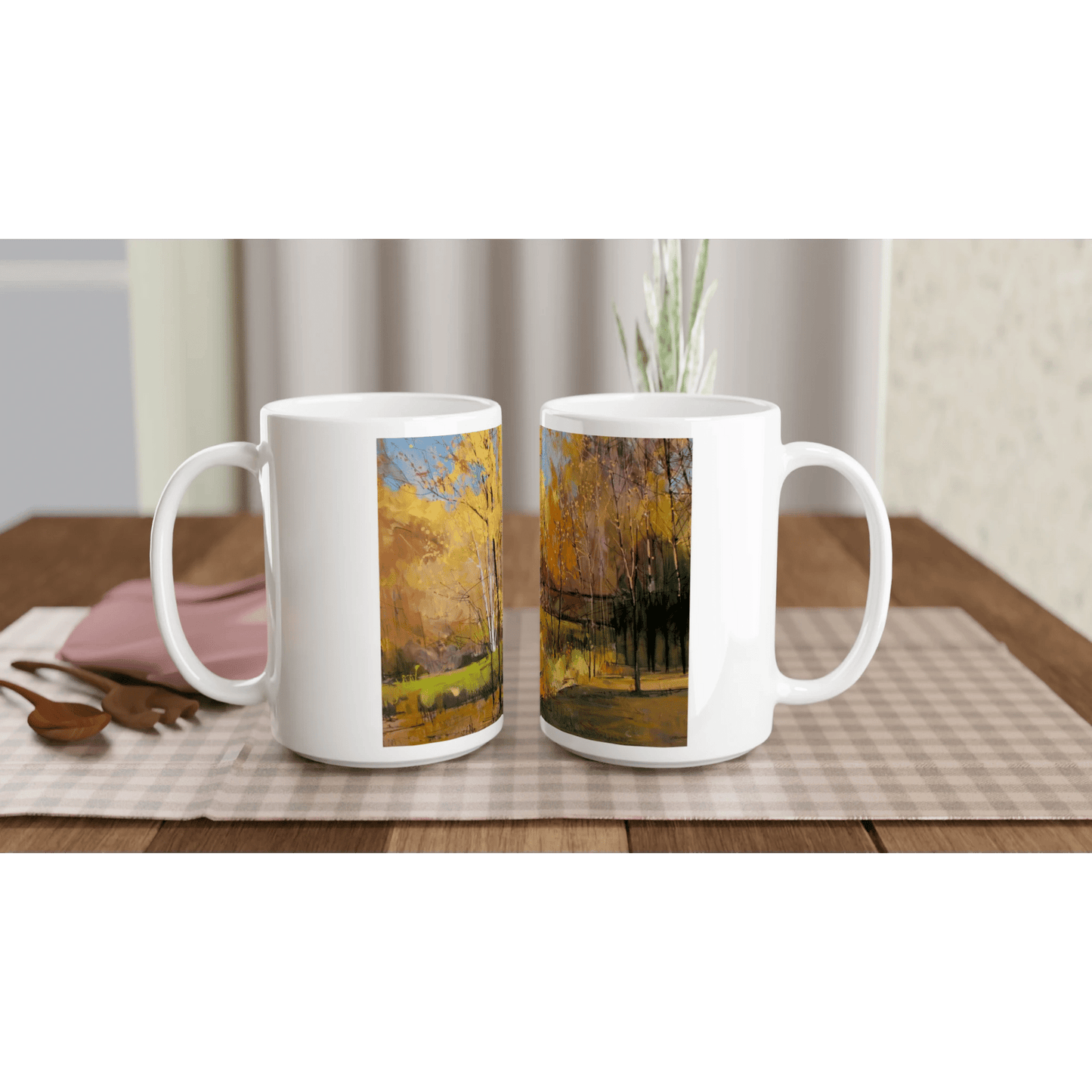 Disconnected - White 15oz Ceramic Mug - eduardgurevich