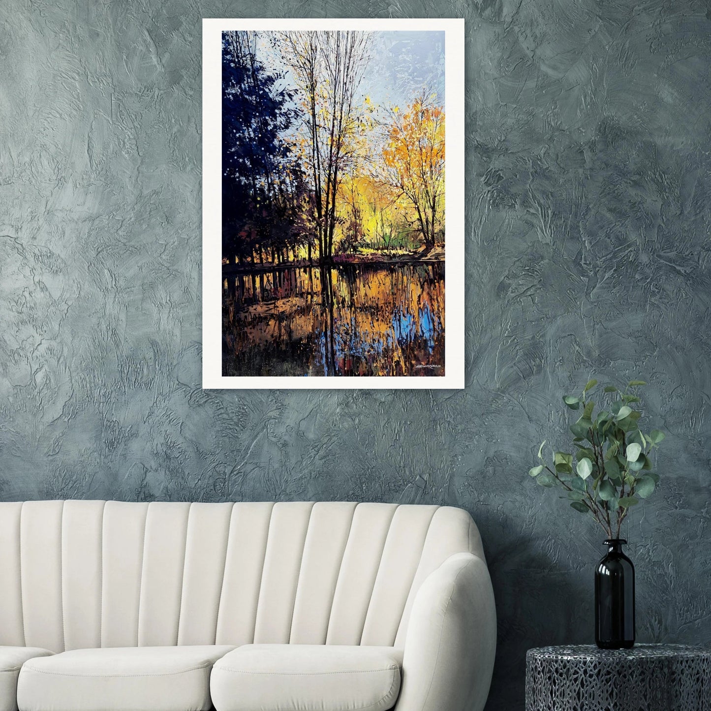 Energy field - Museum - Quality Matte Paper Poster - eduardgurevich 60x90 cm / 24x36″