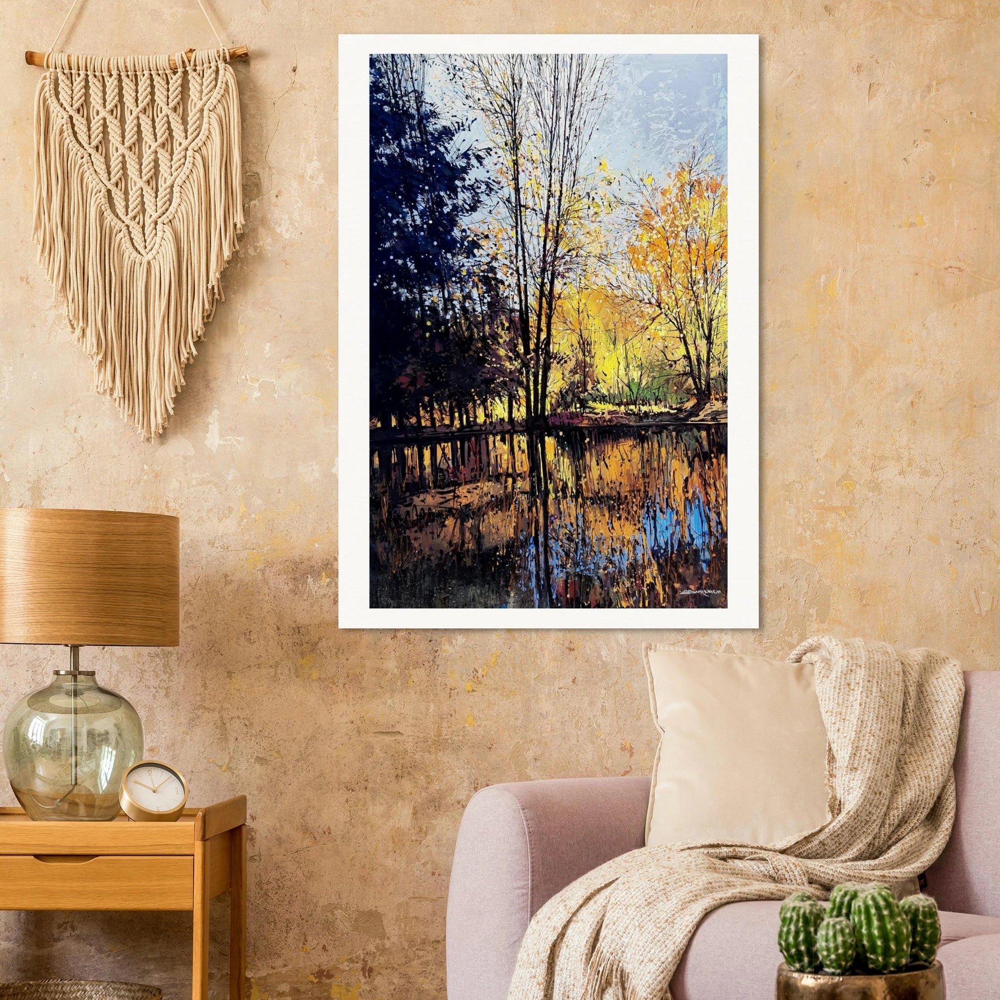 Energy field - Museum - Quality Matte Paper Poster - eduardgurevich 60x90 cm / 24x36″