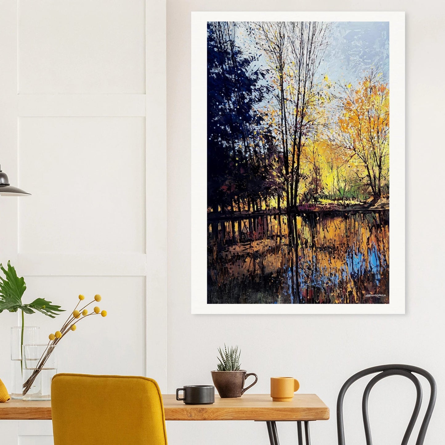Energy field - Museum - Quality Matte Paper Poster - eduardgurevich 60x90 cm / 24x36″