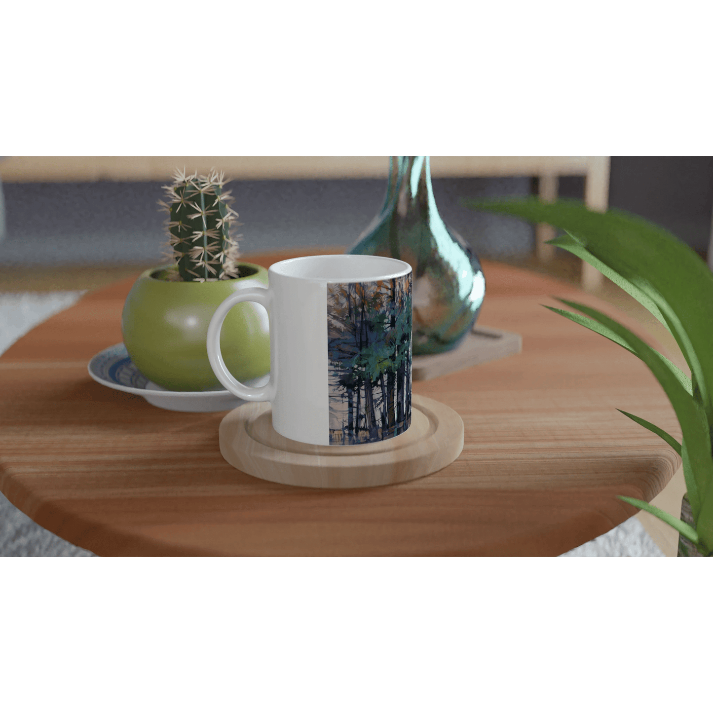 Fading - 11oz Ceramic Mug - eduardgurevich