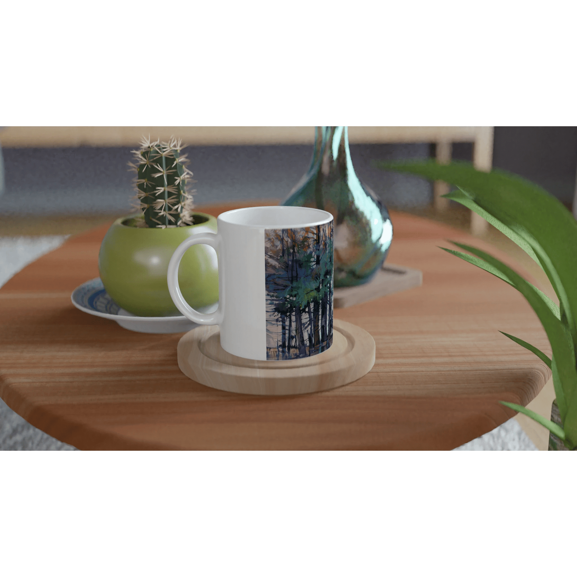 Fading - 11oz Ceramic Mug - eduardgurevich