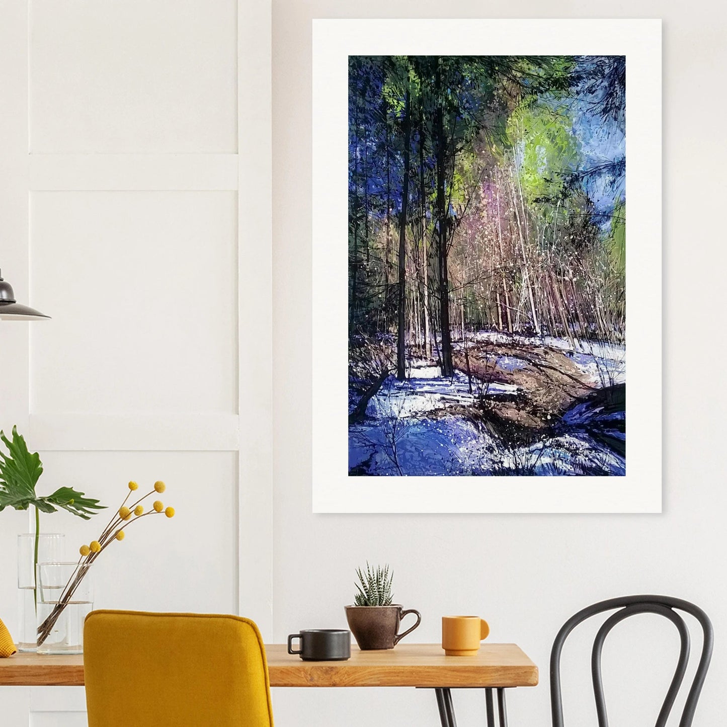 Feeling it again - Museum - Quality Matte Paper Poster - eduardgurevich 60x90 cm / 24x36″