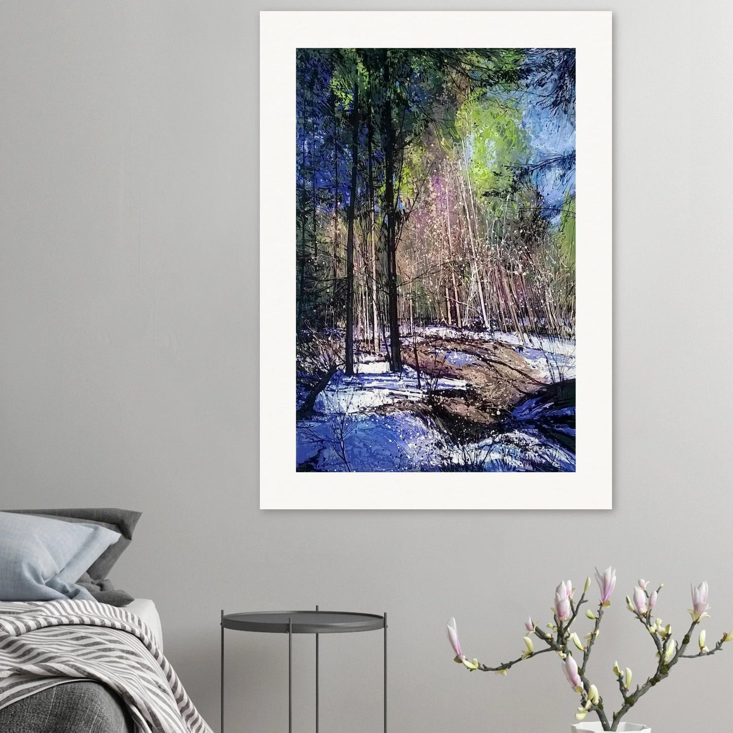 Feeling it again - Museum - Quality Matte Paper Poster - eduardgurevich 60x90 cm / 24x36″