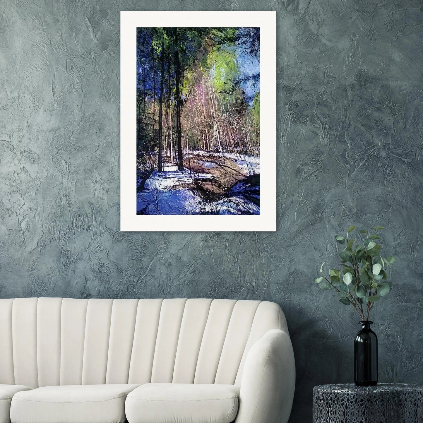 Feeling it again - Museum - Quality Matte Paper Poster - eduardgurevich 60x90 cm / 24x36″