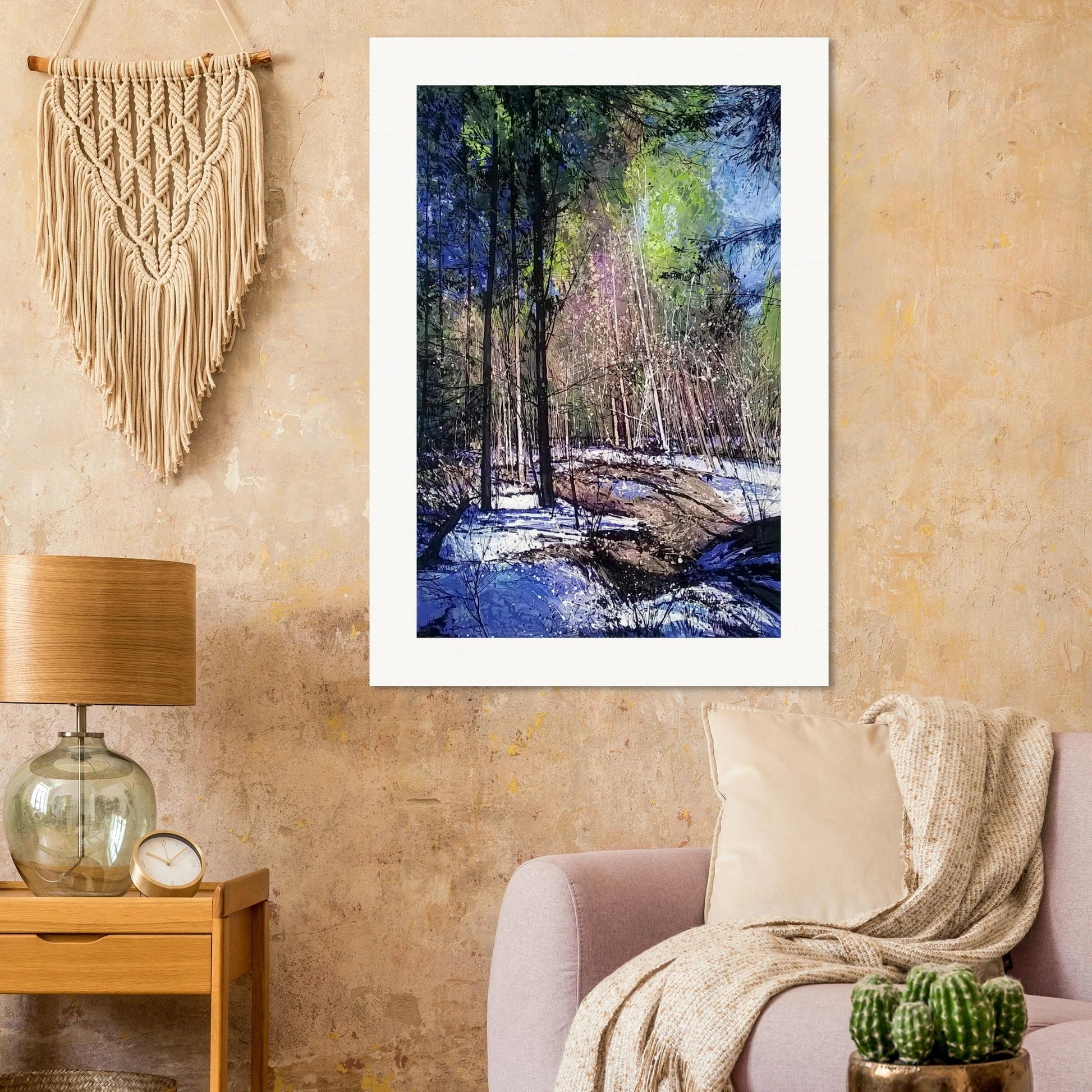 Feeling it again - Museum - Quality Matte Paper Poster - eduardgurevich 60x90 cm / 24x36″