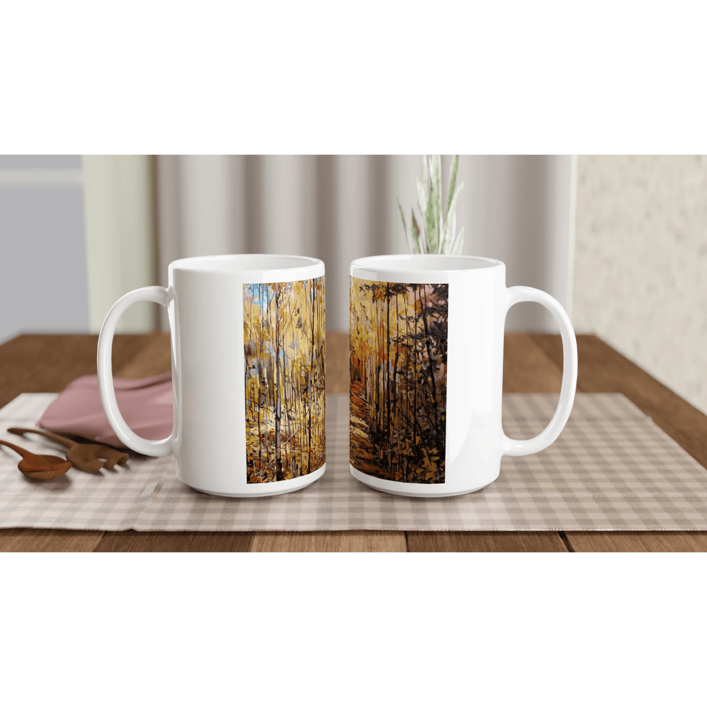 First trip - White 15oz Ceramic Mug - eduardgurevich