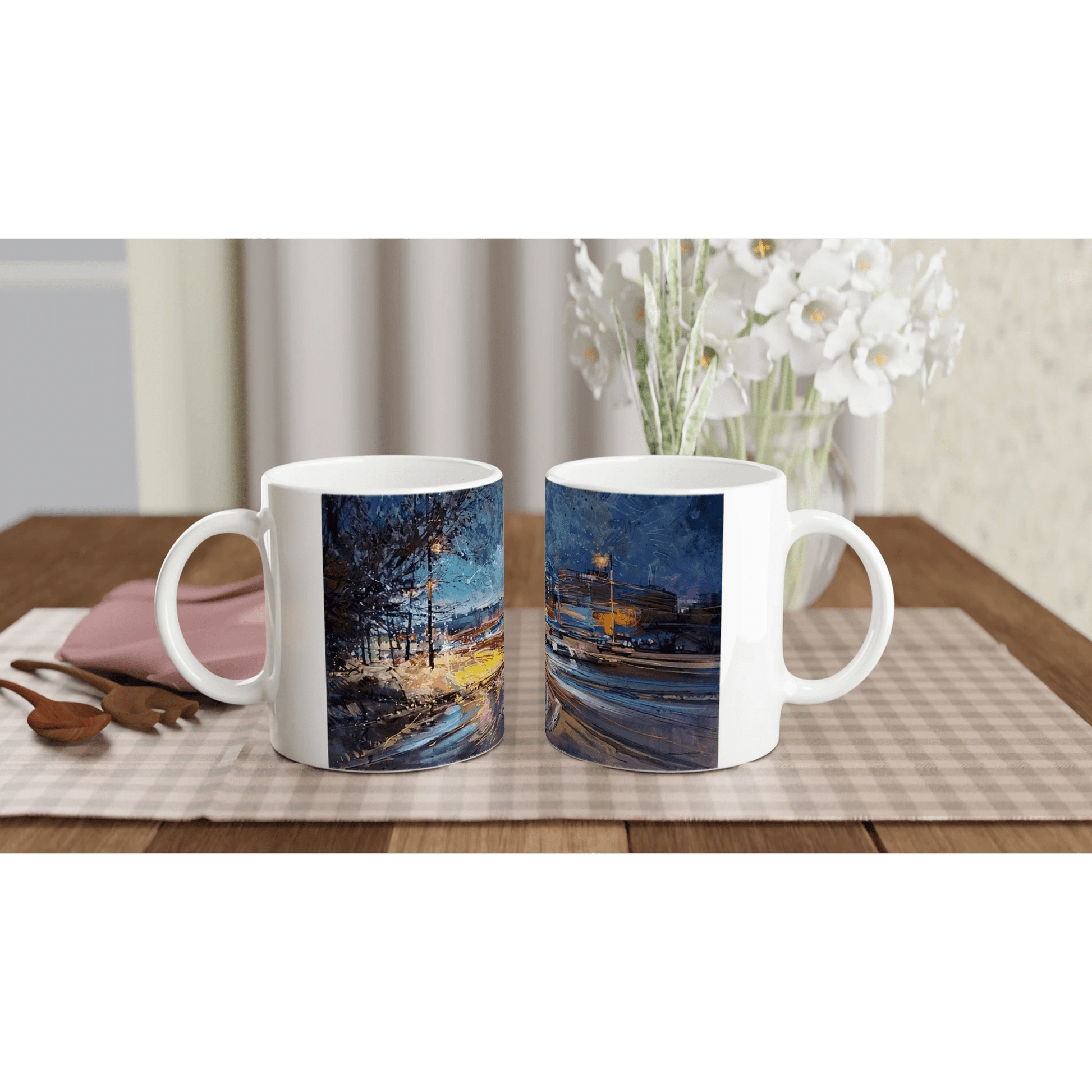 Fourth dimension - 11oz Ceramic Mug - eduardgurevich