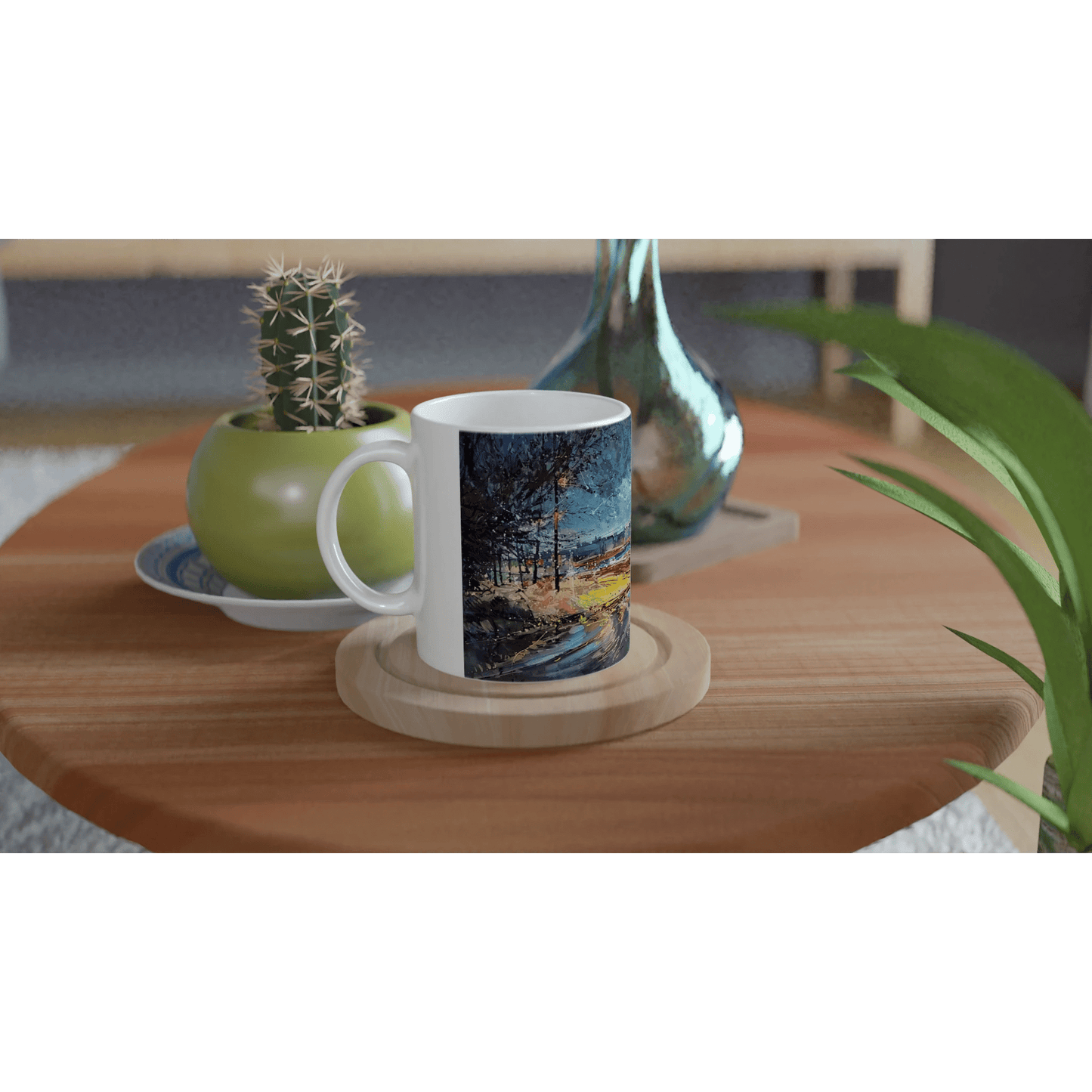 Fourth dimension - 11oz Ceramic Mug - eduardgurevich