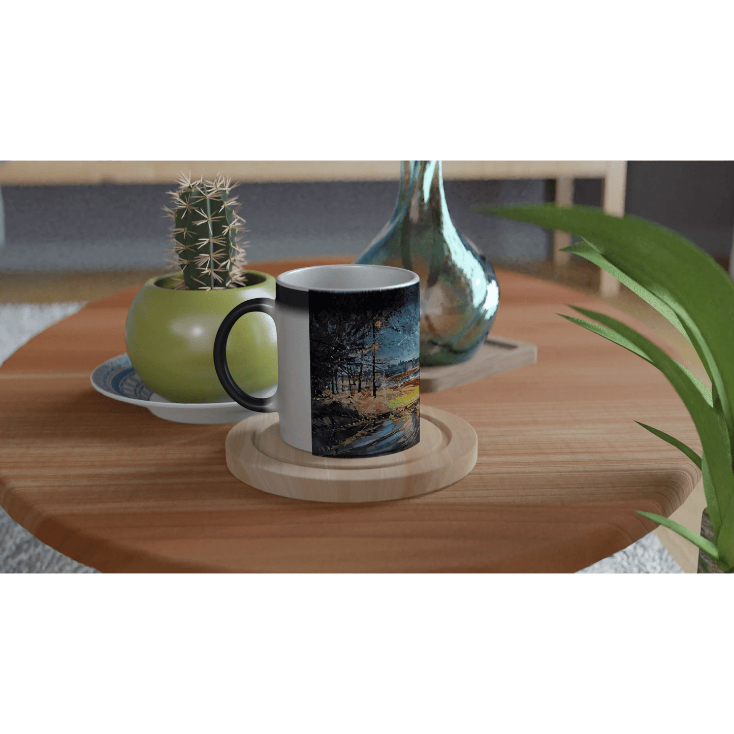 Fourth dimension - Magic 11oz Ceramic Mug - eduardgurevich