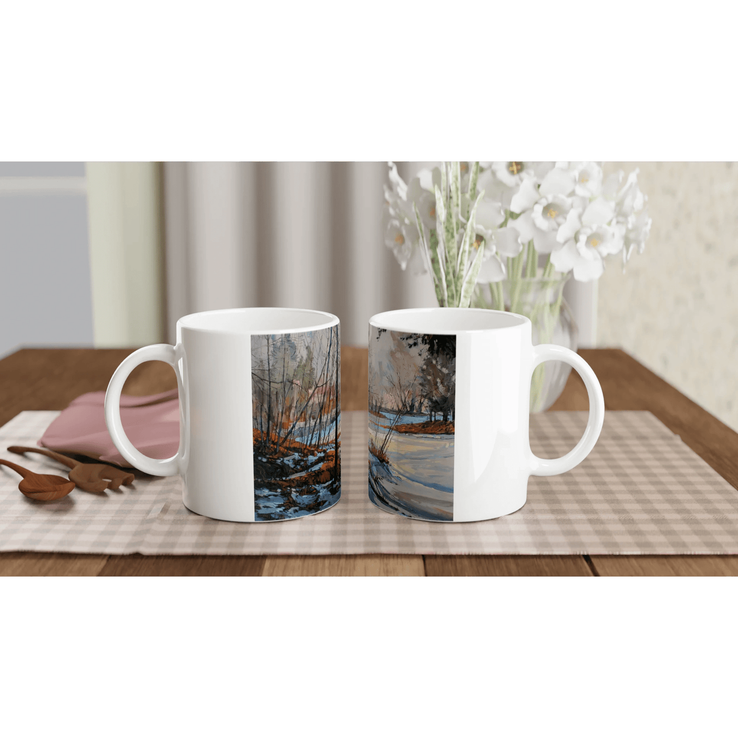 Frozen once again - 11oz Ceramic Mug - eduardgurevich