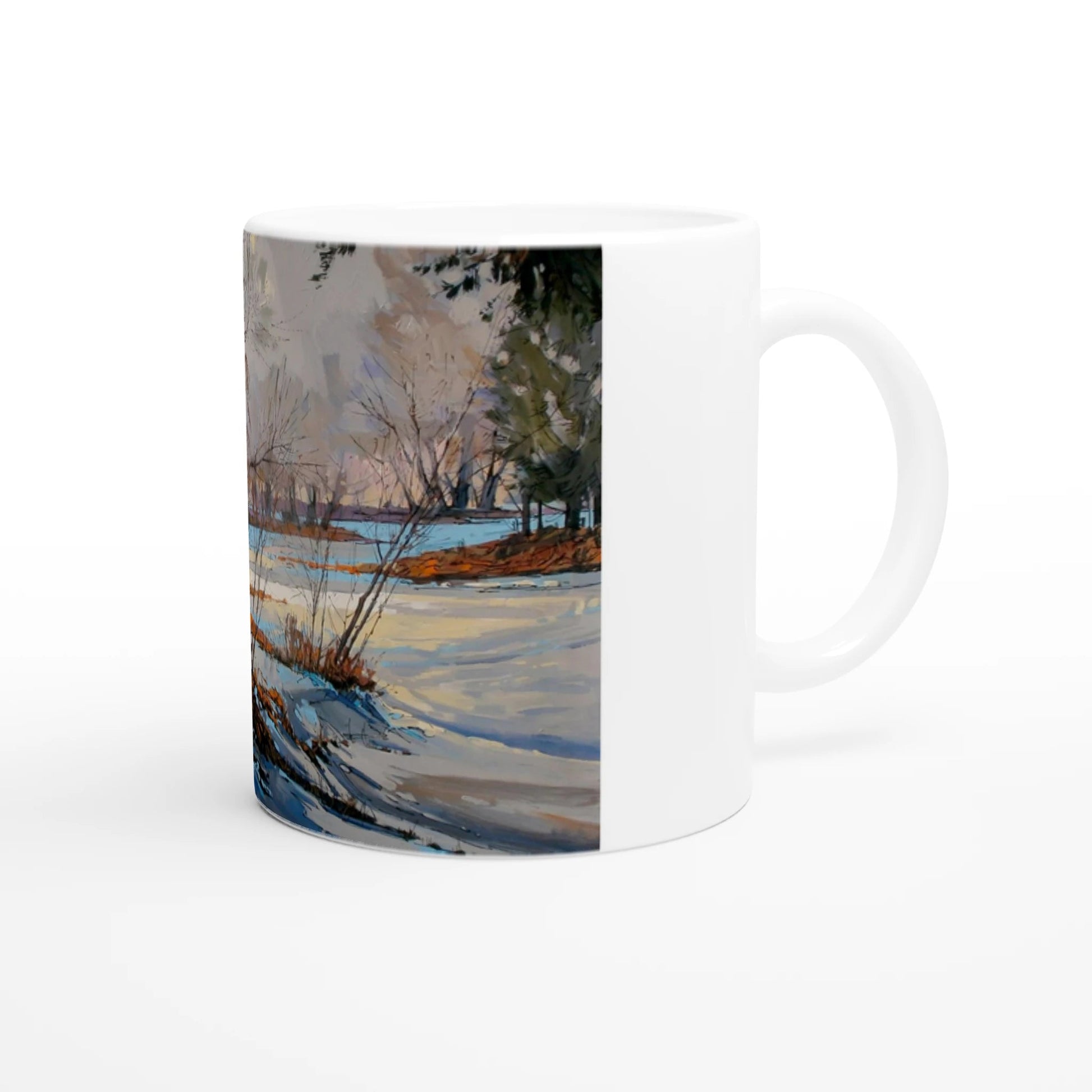 Frozen once again - 11oz Ceramic Mug - eduardgurevich