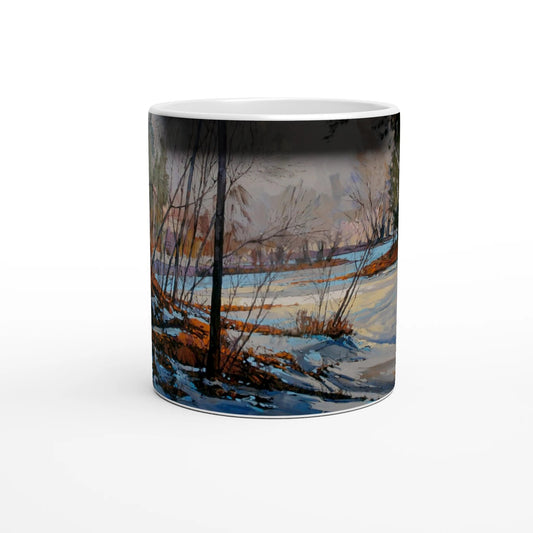 Frozen once again - Magic 11oz Ceramic Mug - eduardgurevich
