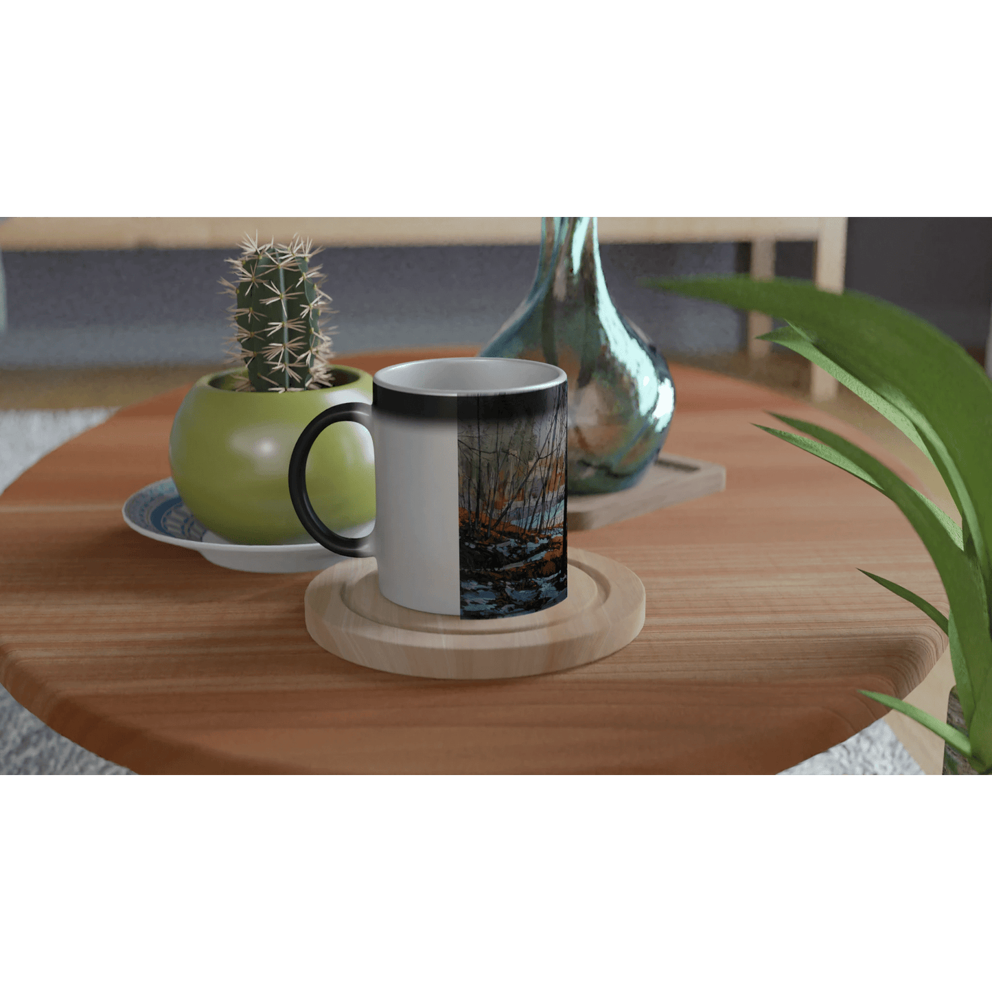 Frozen once again - Magic 11oz Ceramic Mug - eduardgurevich