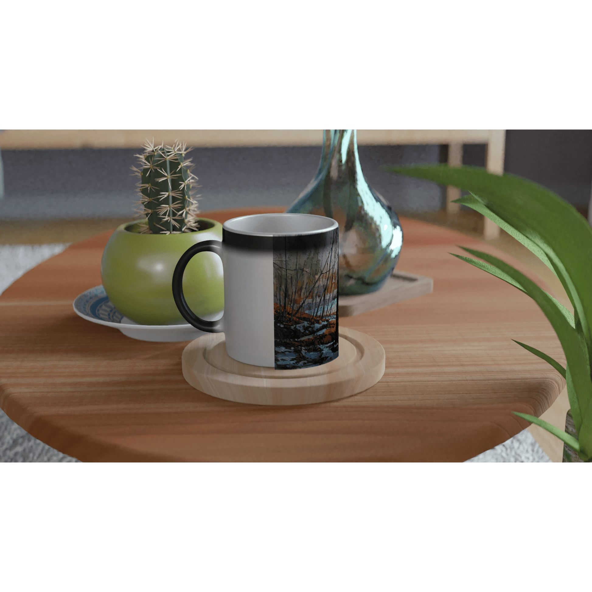 Frozen once again - Magic 11oz Ceramic Mug - eduardgurevich