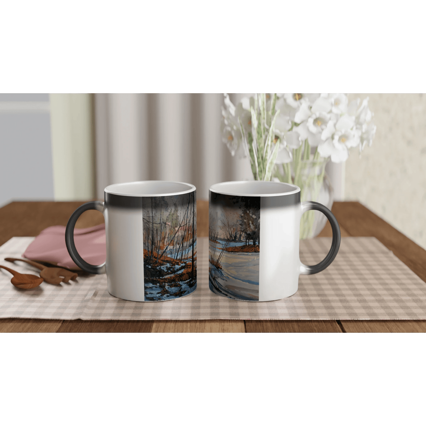 Frozen once again - Magic 11oz Ceramic Mug - eduardgurevich