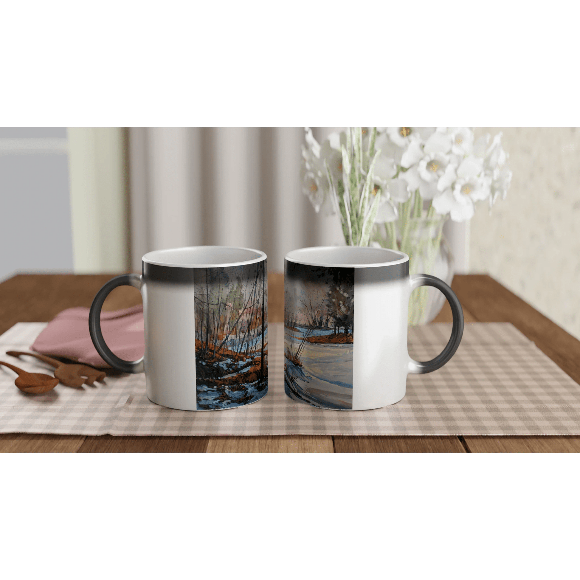 Frozen once again - Magic 11oz Ceramic Mug - eduardgurevich