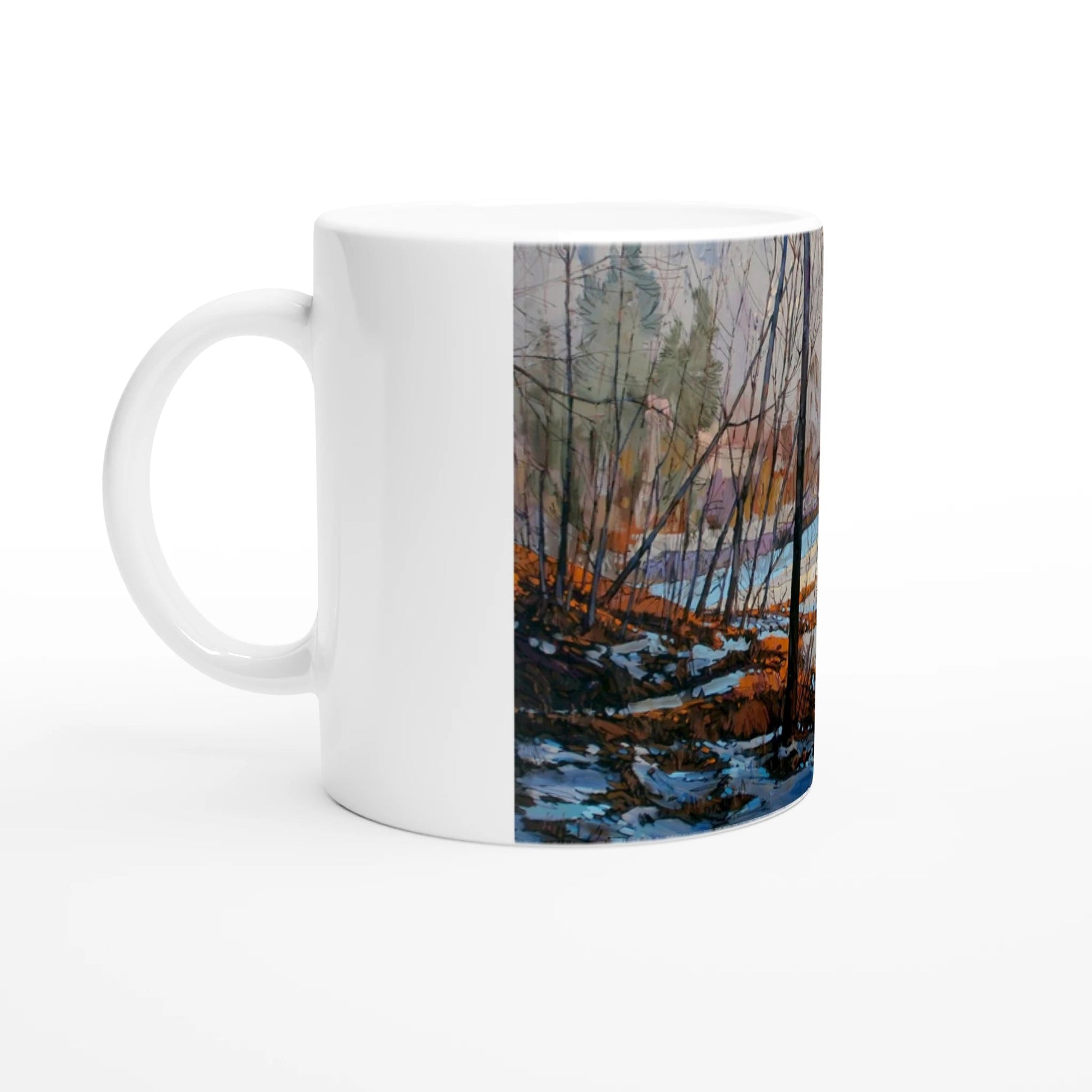 Frozen once again - White 11oz Ceramic Mug - eduardgurevich