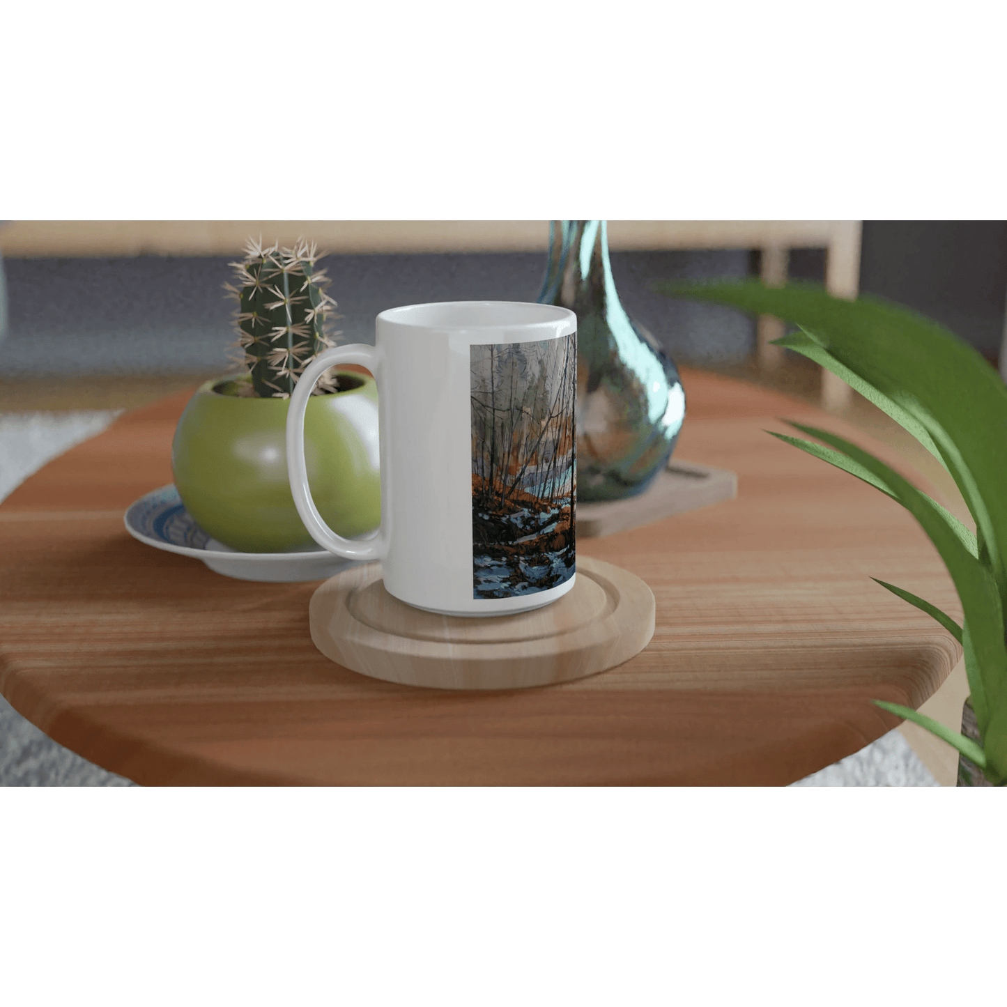 Frozen once again - White 15oz Ceramic Mug - eduardgurevich
