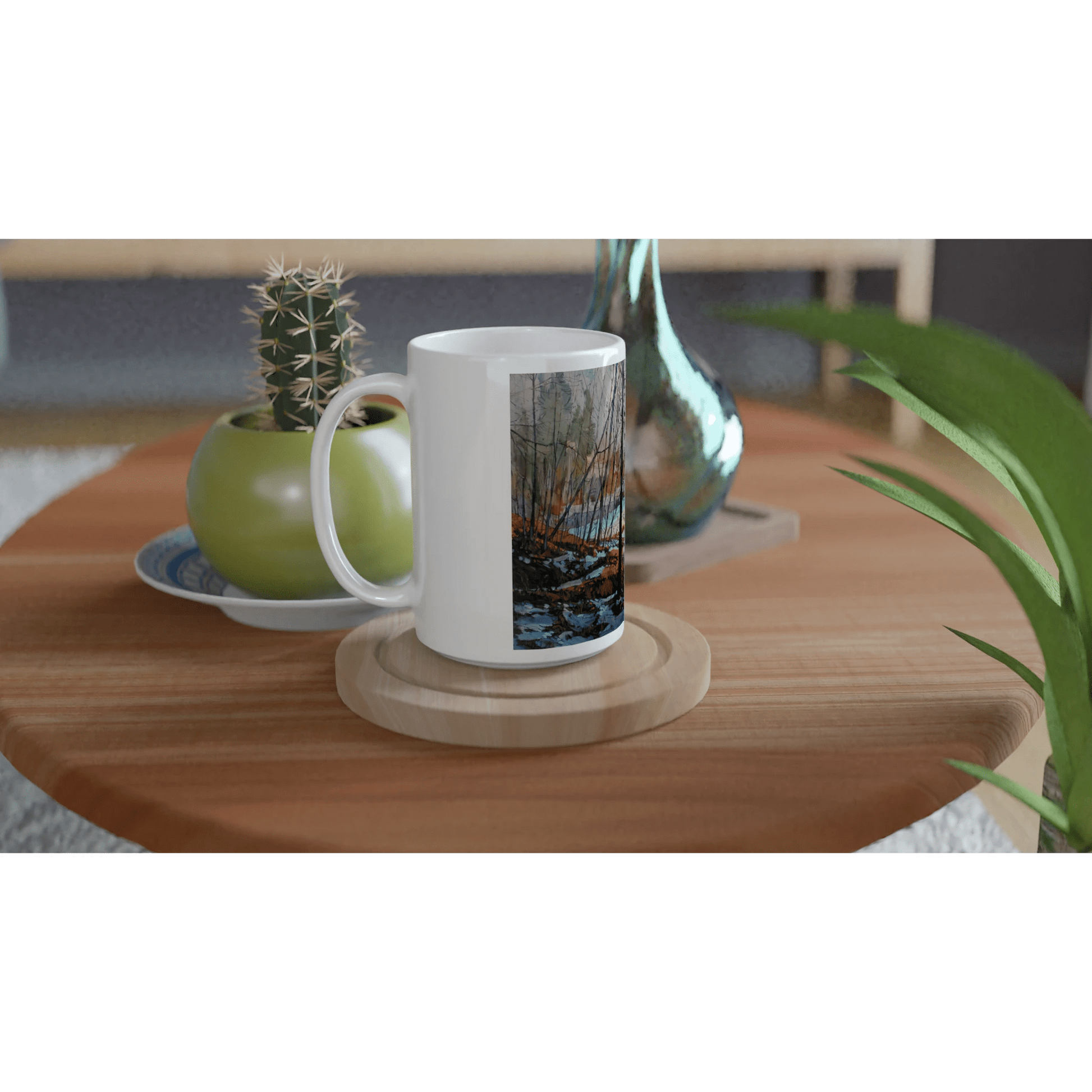 Frozen once again - White 15oz Ceramic Mug - eduardgurevich