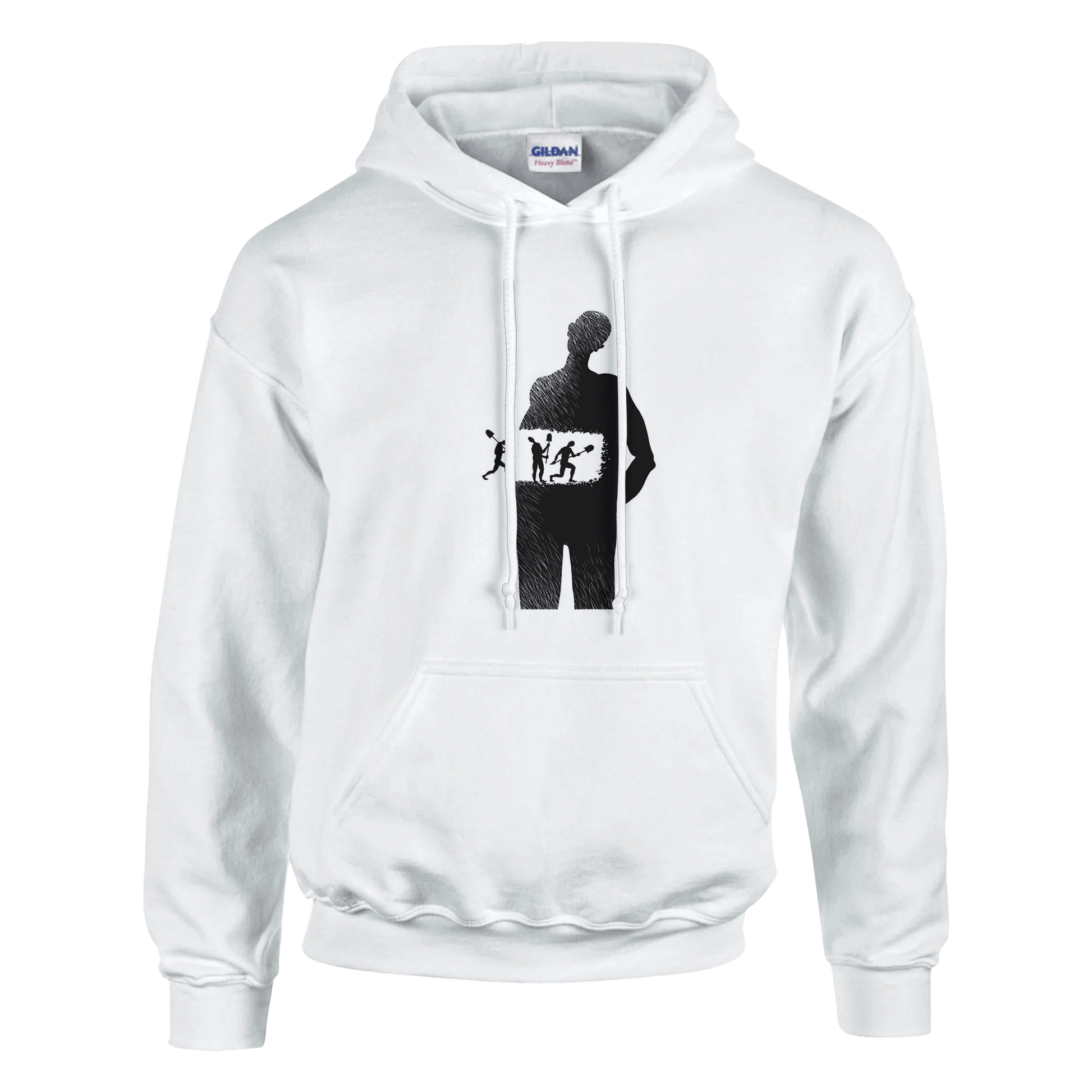 Funky - Classic Unisex Pullover Hoodie | Gildan® 18500 White - eduardgurevich S