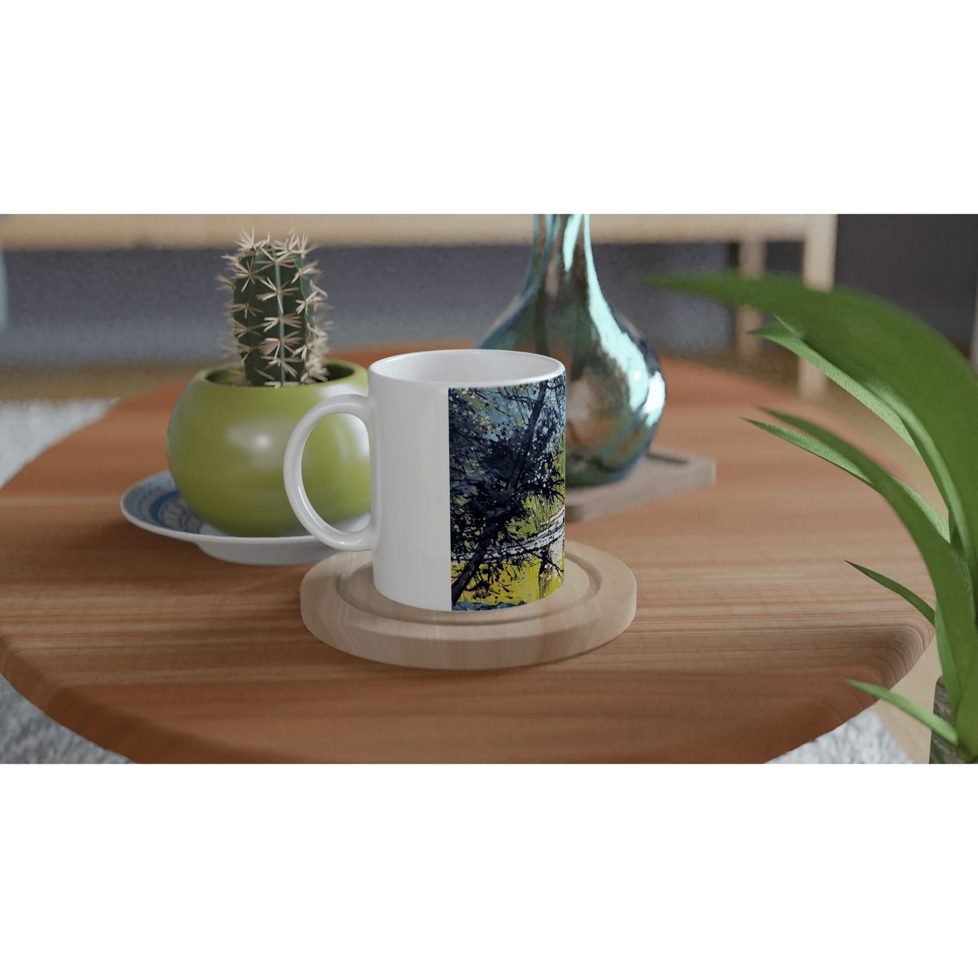 Golden triangle - 11oz Ceramic Mug - eduardgurevich