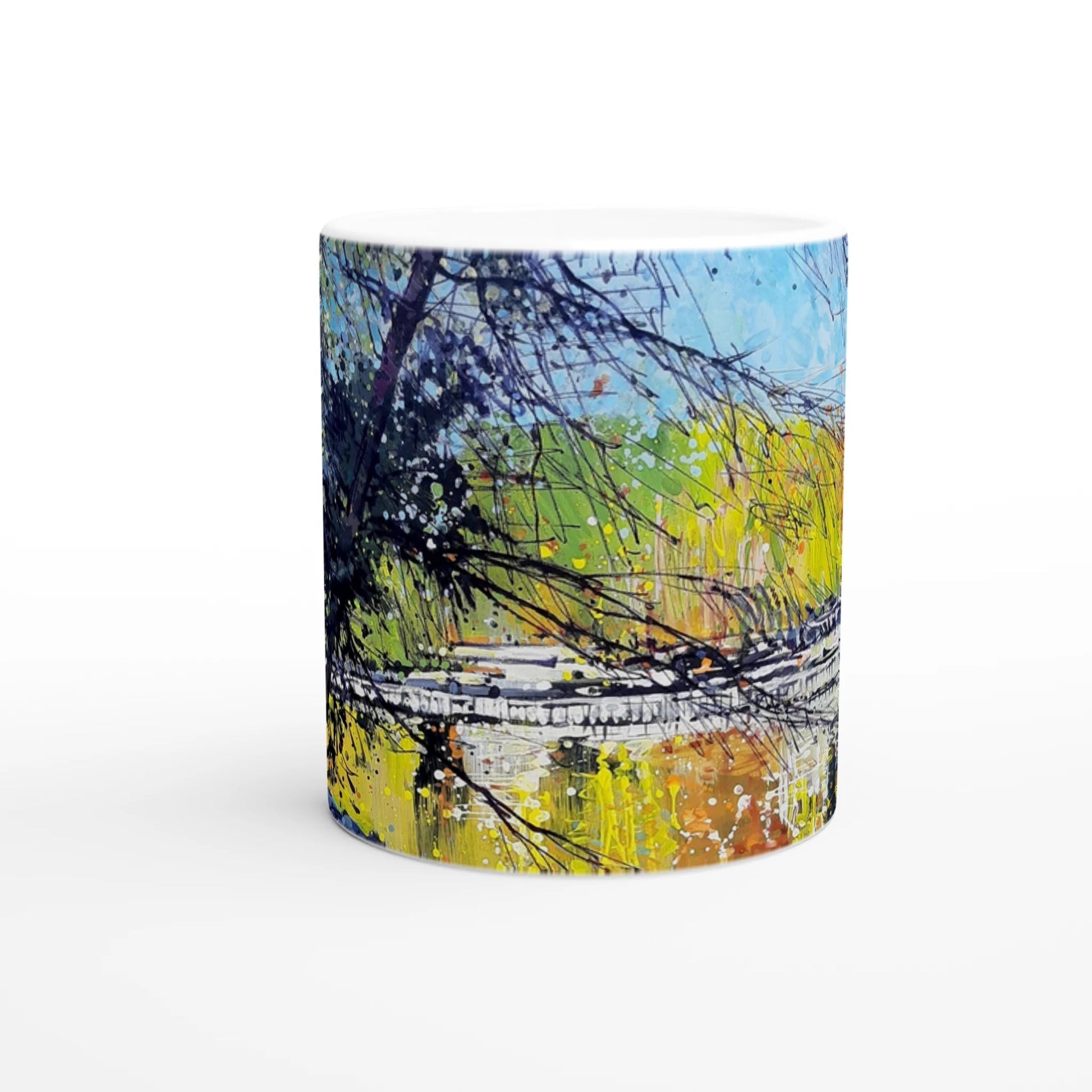 Golden triangle - 11oz Ceramic Mug - eduardgurevich