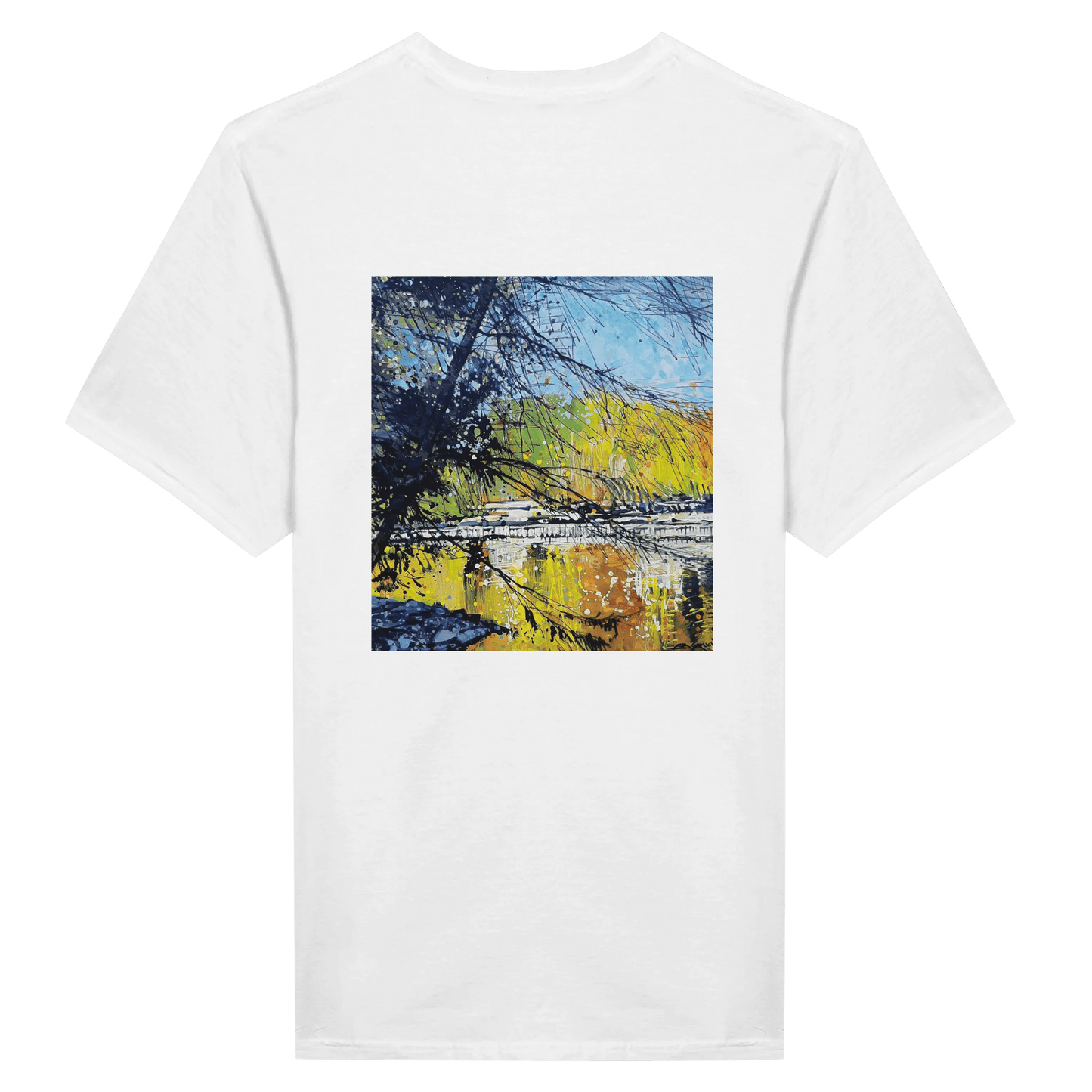 Golden triangle - Classic Unisex Crewneck T-shirt | Gildan® 64000 - eduardgurevich S
