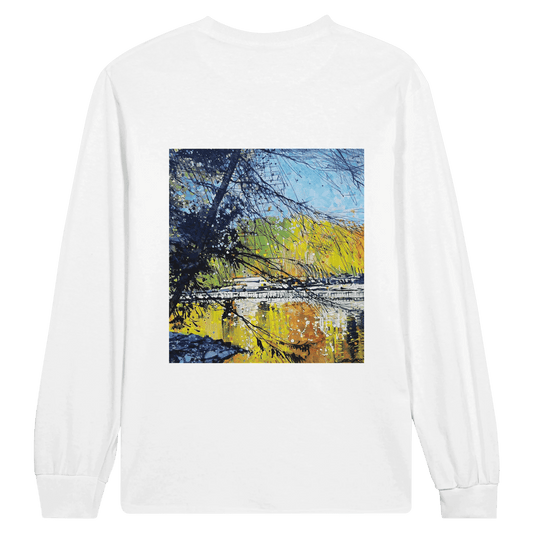 Golden triangle - Classic Unisex Longsleeve T-shirt - eduardgurevich S