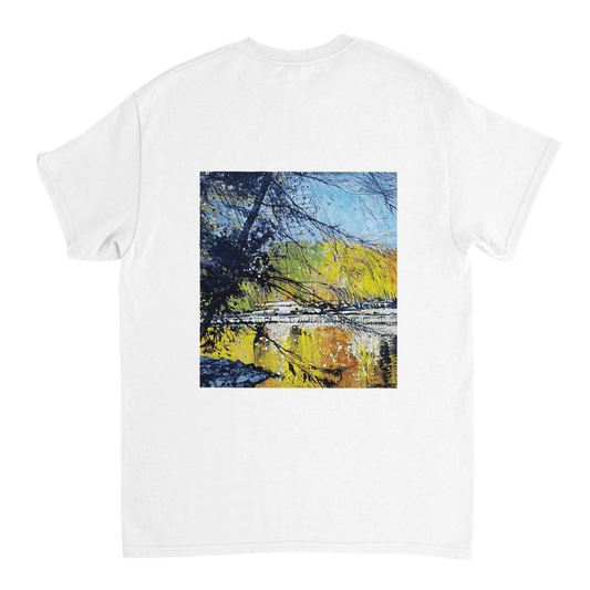 Golden triangle - Heavyweight Unisex Crewneck T-shirt | Gildan® 5000 - eduardgurevich S