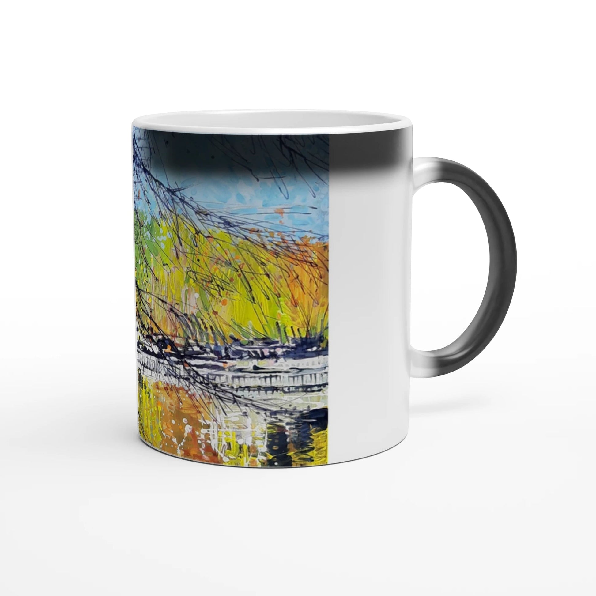 Golden triangle - Magic 11oz Ceramic Mug - eduardgurevich