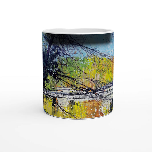 Golden triangle - Magic 11oz Ceramic Mug - eduardgurevich
