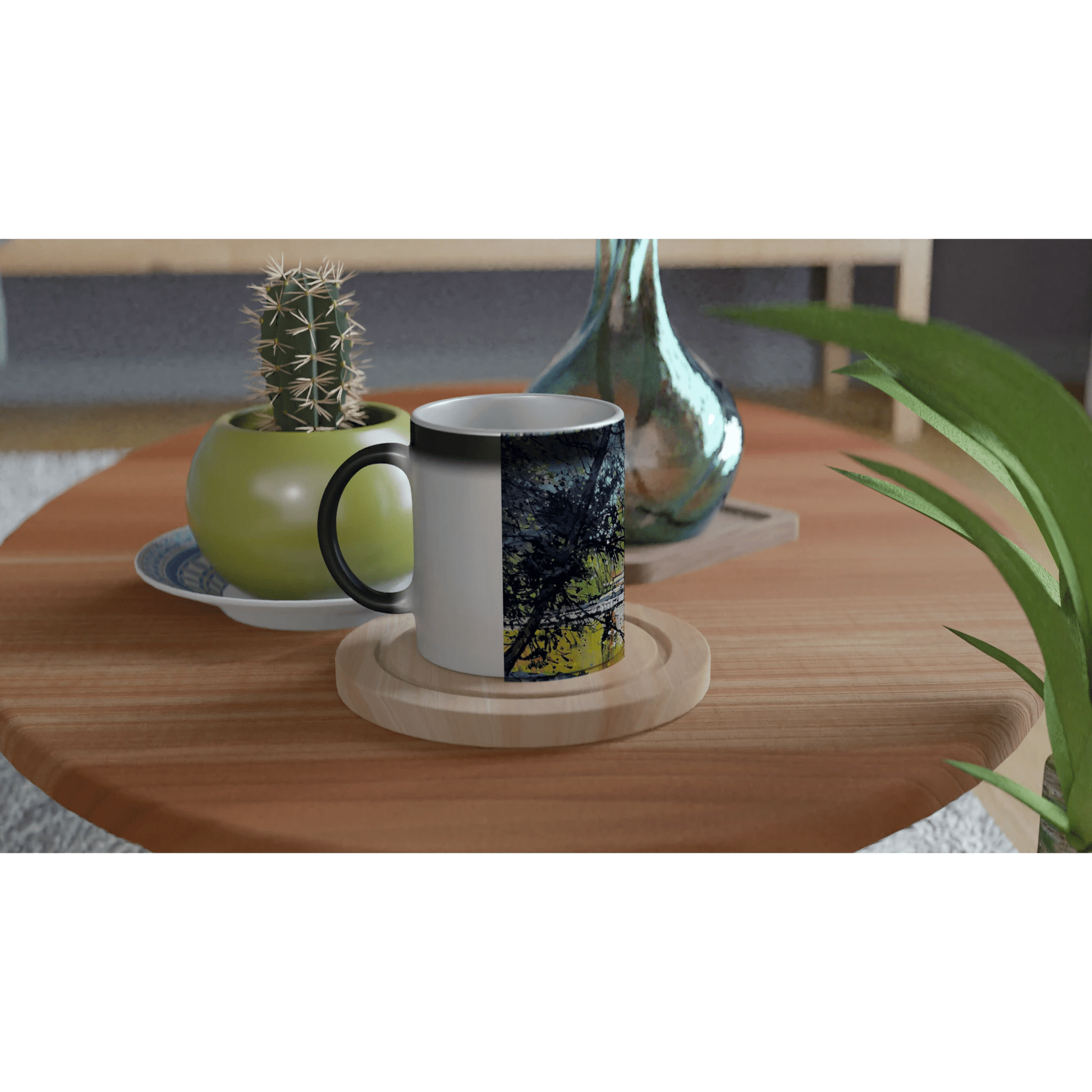 Golden triangle - Magic 11oz Ceramic Mug - eduardgurevich