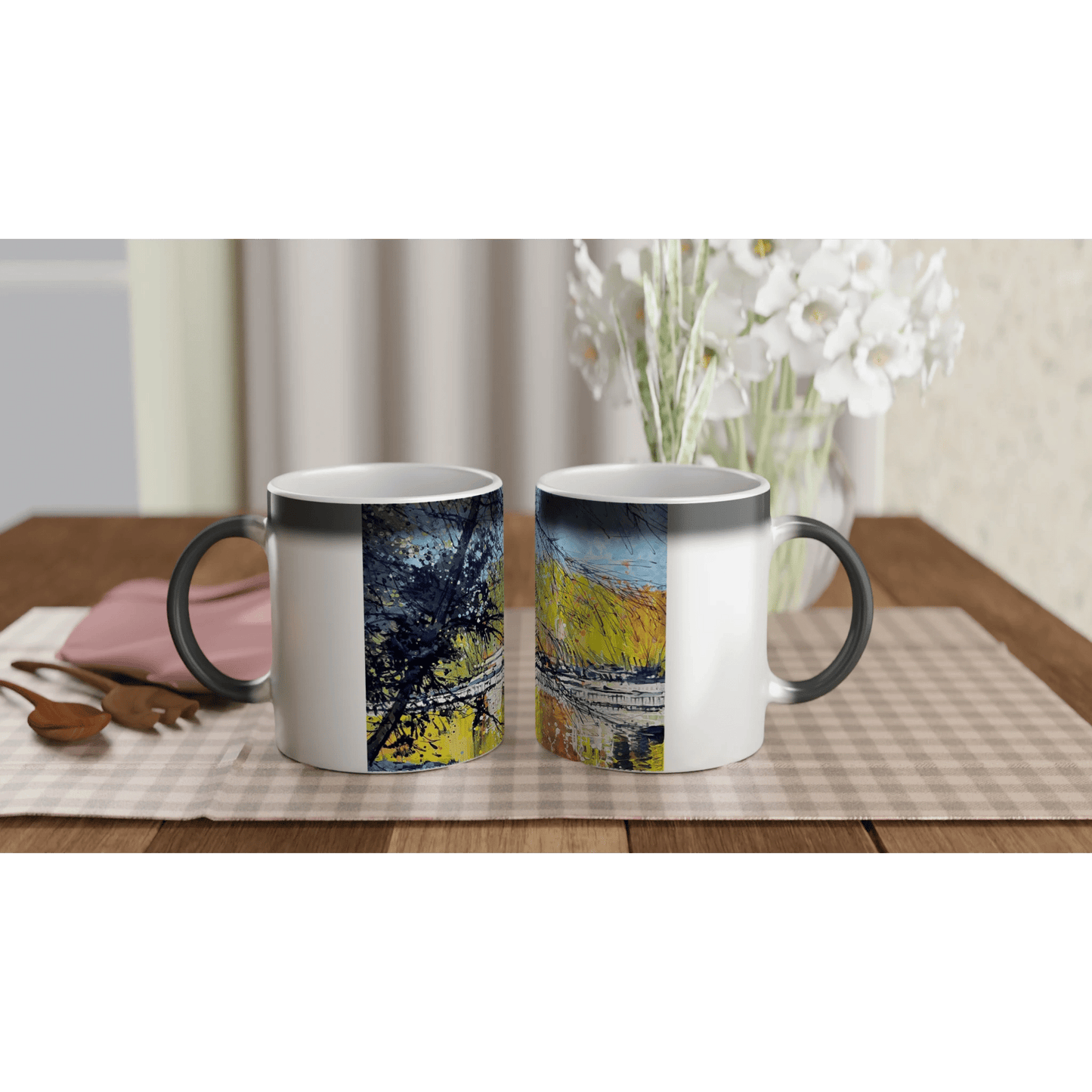 Golden triangle - Magic 11oz Ceramic Mug - eduardgurevich