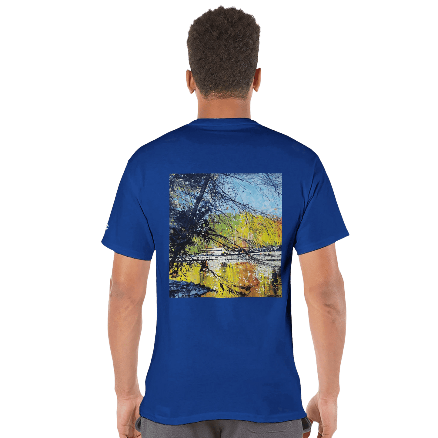 Golden triangle - Men's Crewneck T-Shirt | Champion T525C - eduardgurevich S