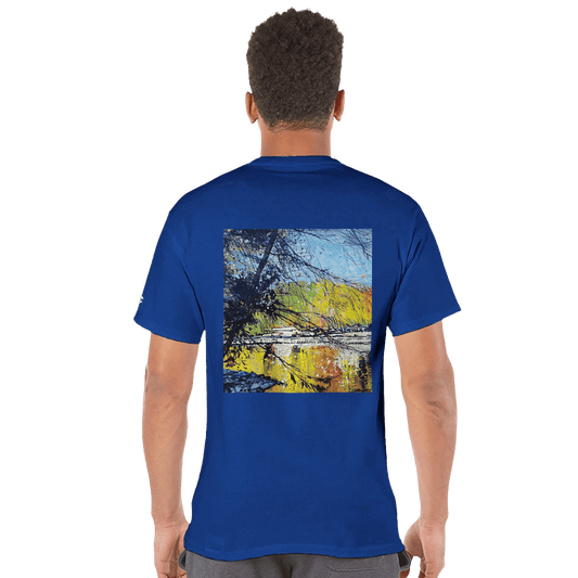 Golden triangle - Men's Crewneck T-Shirt | Champion T525C - eduardgurevich S
