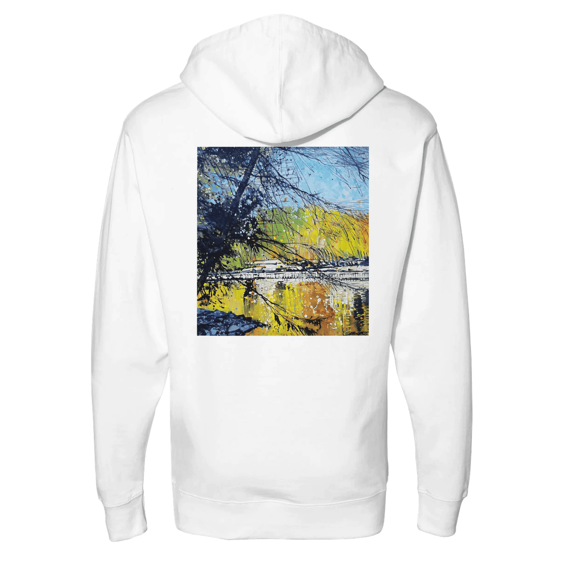 Golden triangle - Men's Midweight Hooded Sweatshirt | Independent SS4500 - eduardgurevich S