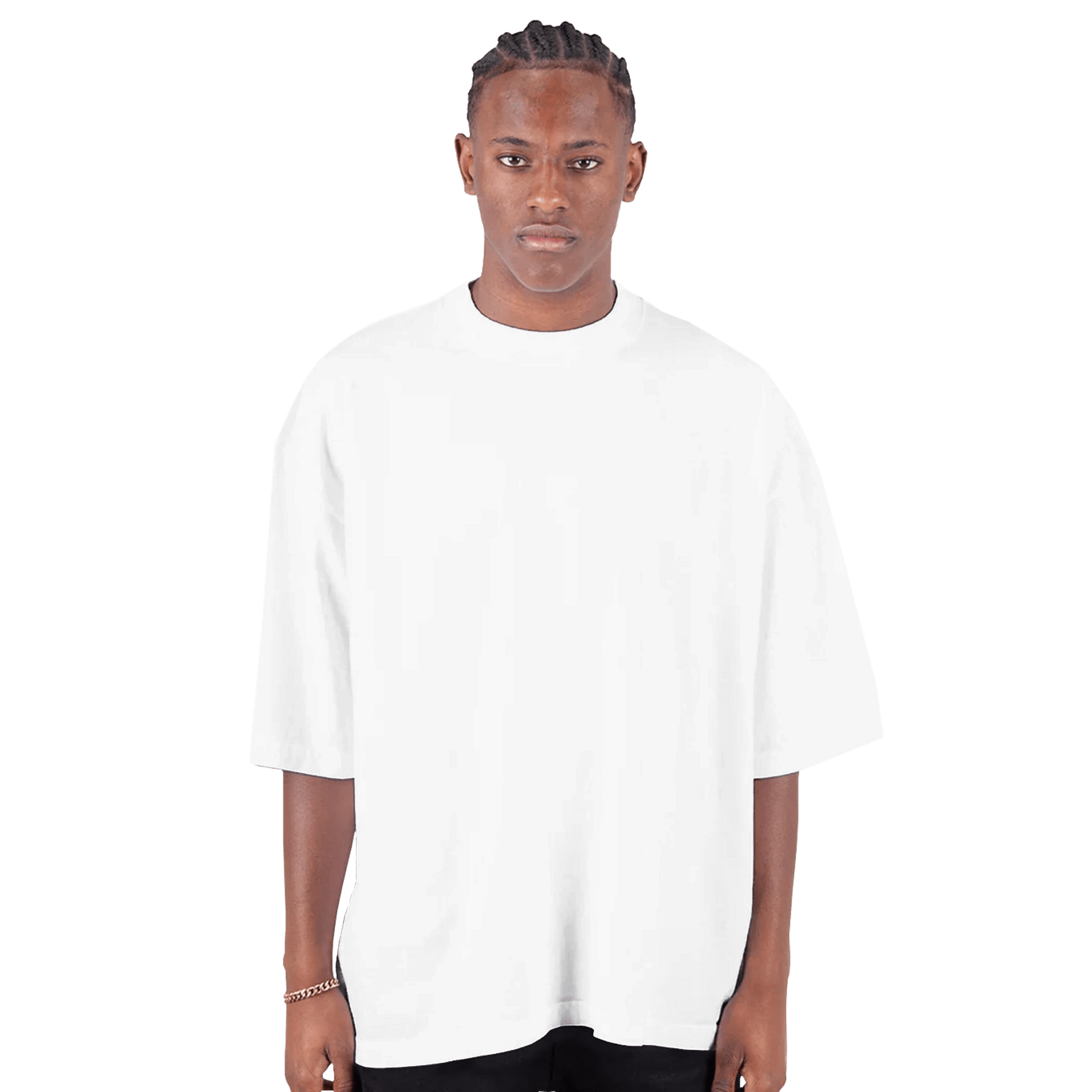 Golden triangle - Men's Oversized Drop - Shoulder Crewneck T-Shirt | Shaka Wear SHGDD - eduardgurevich M Black