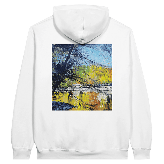 Golden triangle - Midweight Fleece Adult Hoodie | Gildan SF500 - eduardgurevich S