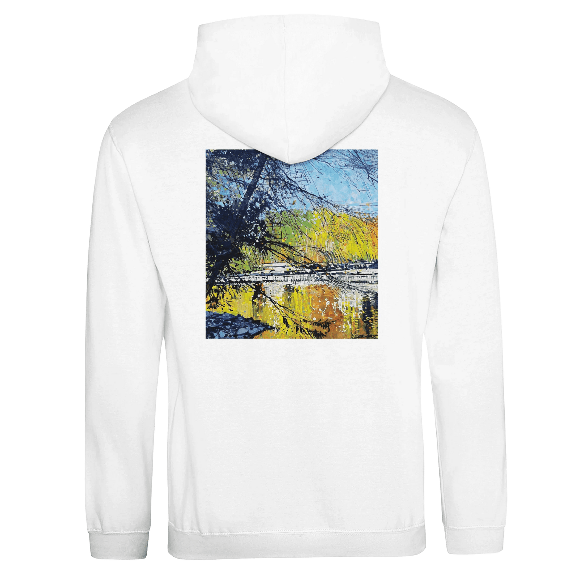 Golden triangle - Premium Unisex Pullover Hoodie | JustHoods JH001 - eduardgurevich S