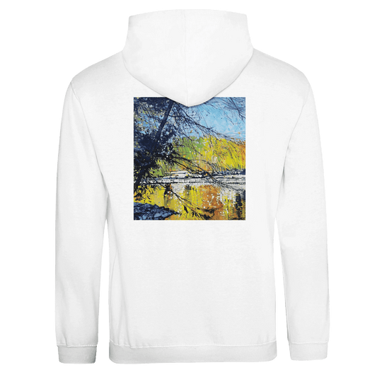 Golden triangle - Premium Unisex Pullover Hoodie | JustHoods JH001 - eduardgurevich S