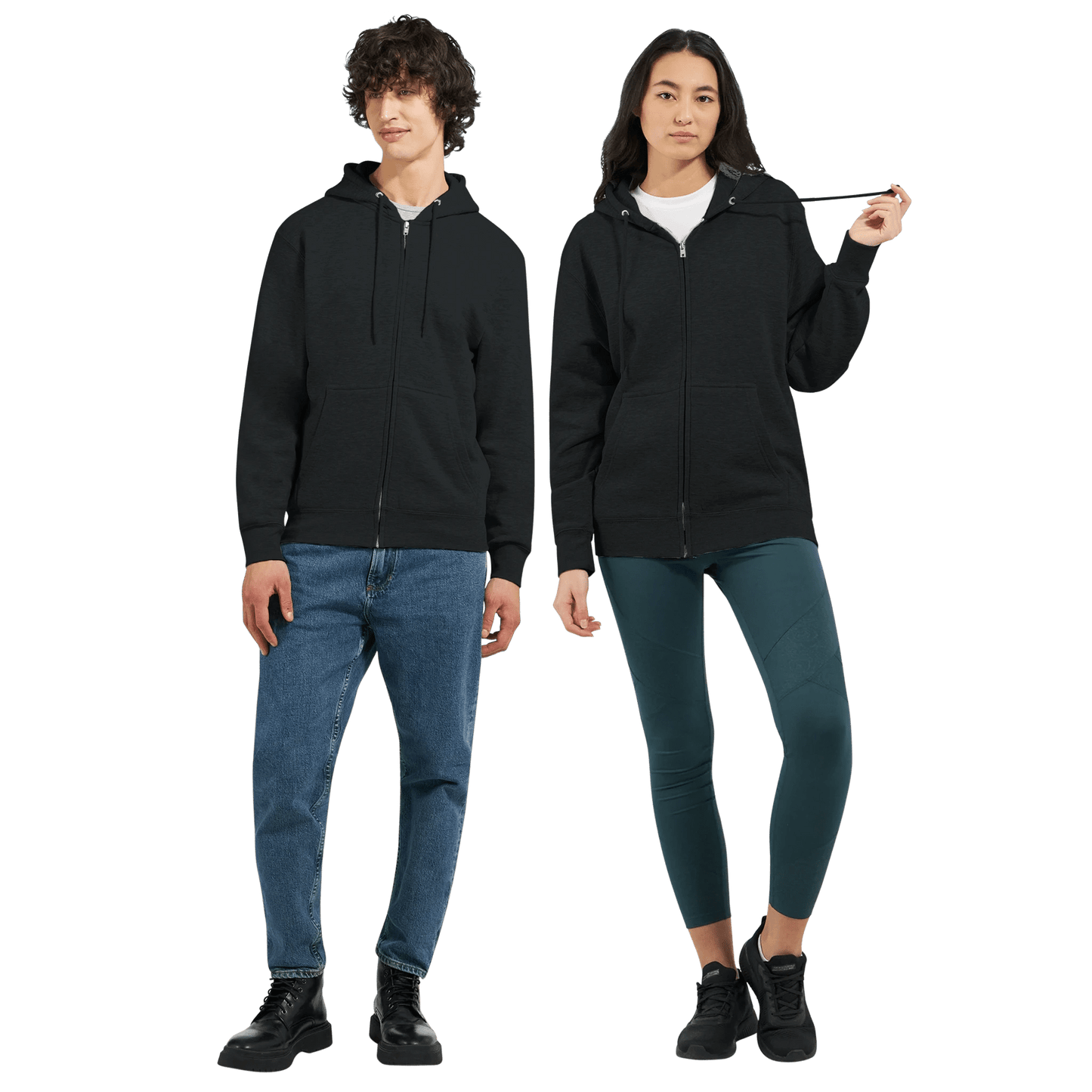 Golden triangle - Premium Unisex Zip Hoodies - eduardgurevich S
