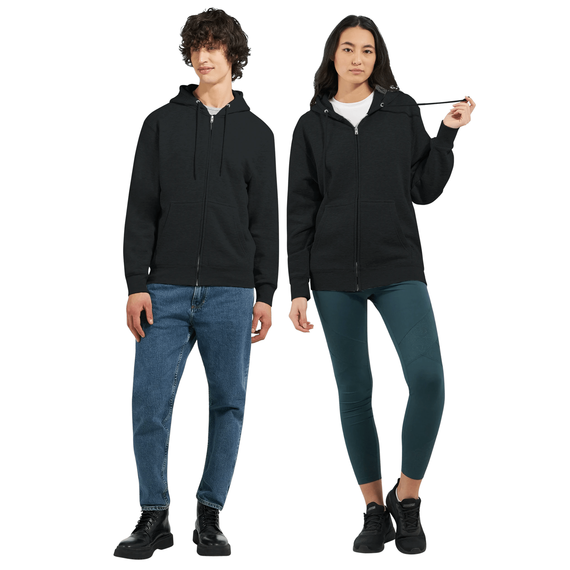 Golden triangle - Premium Unisex Zip Hoodies - eduardgurevich S