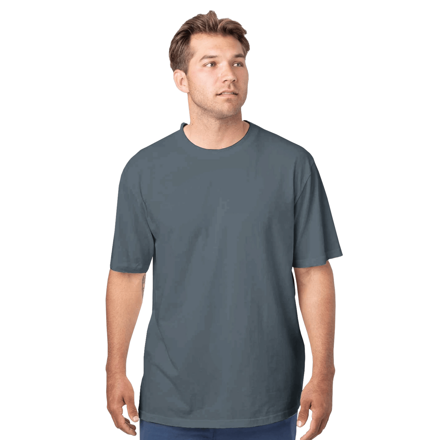 Golden triangle - Unisex Reclaimist Crewneck T-Shirt | Econscious EC1070 - eduardgurevich S