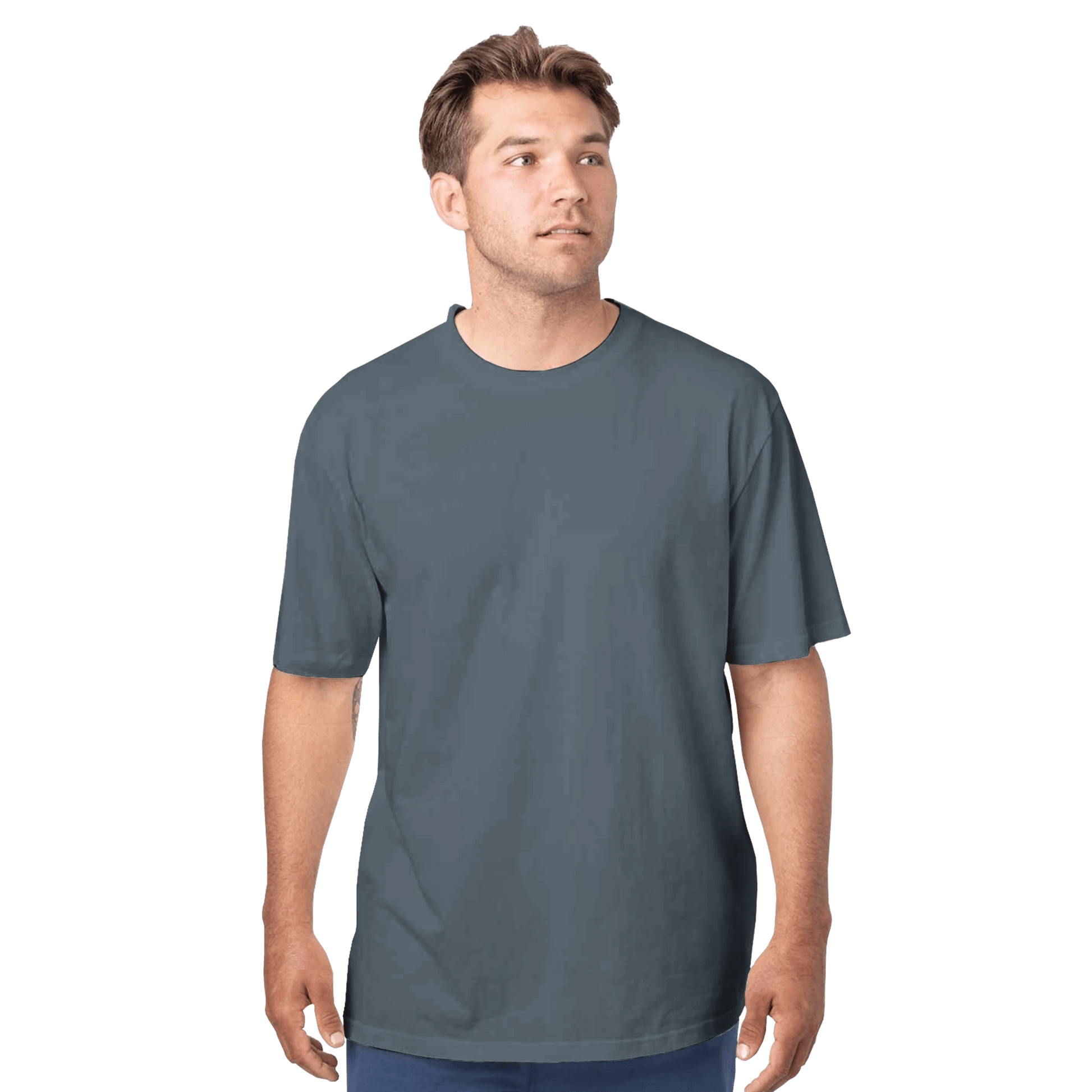 Golden triangle - Unisex Reclaimist Crewneck T-Shirt | Econscious EC1070 - eduardgurevich S