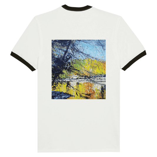 Golden triangle - Unisex Ringer T-shirt - eduardgurevich S
