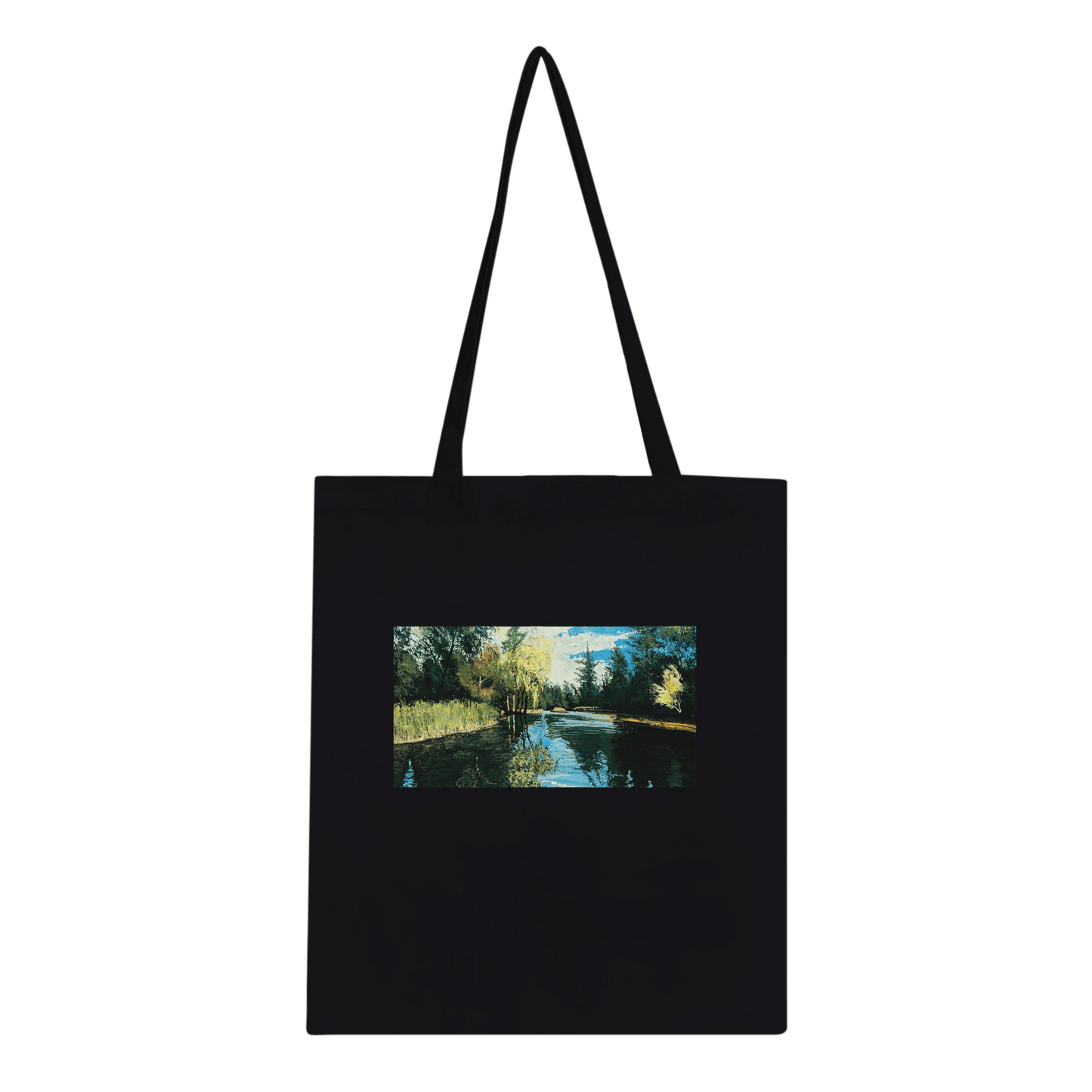 Good morning Good luck - Classic Tote Bag - eduardgurevich Black